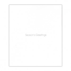 5 x Santa on a Bicycle Charity Christmas Cards