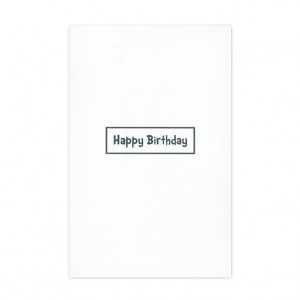 Wind in your Face Tandem Birthday Card