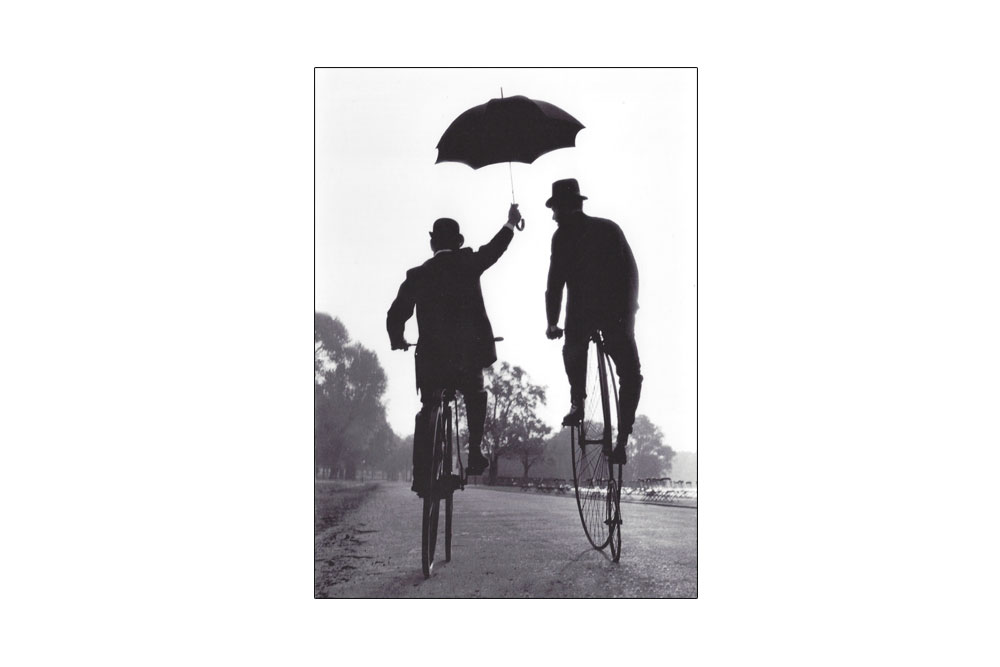 Penny Farthing Bicycle Greeting Card