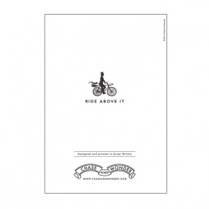 Ride Above It Bicycle Greeting Card