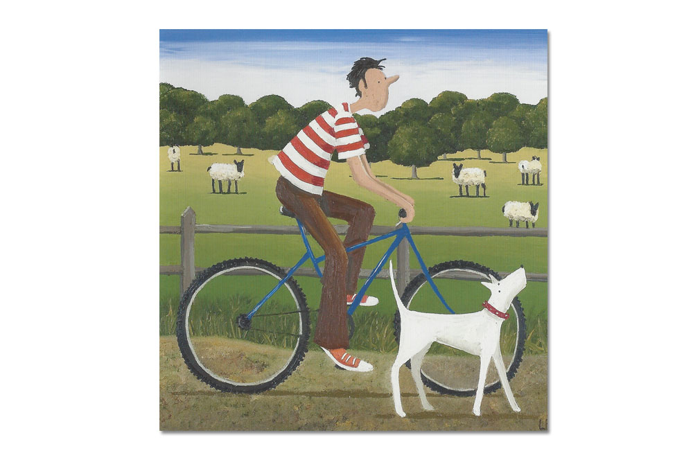 Out for a Ride Bicycle Greeting Card