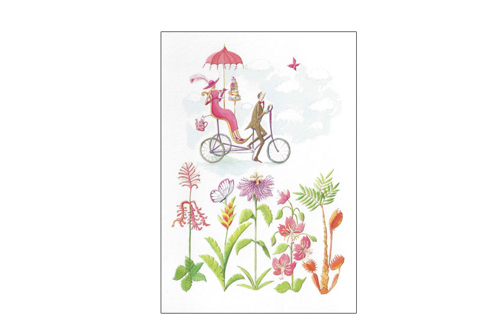 Beautiful Moments in Time Bicycle Greeting Card