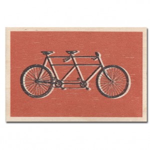 Tandem Timbergram Card