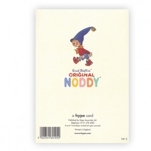 Noddy Happy 5 Birthday Greeting Card