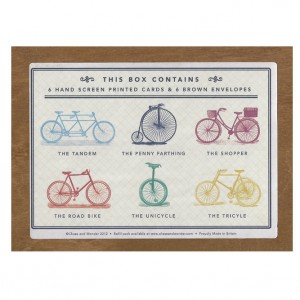 Chase and Wonder Bicycle Card Set