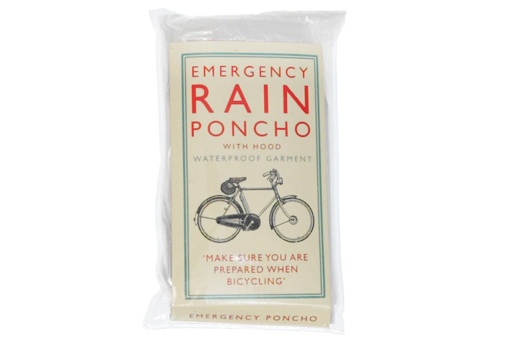 Bicycle Riders Emergency Rain Poncho