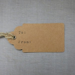 Bicycle Gift Tags