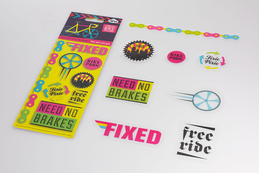 Urban Bicycle Stickers