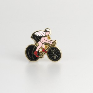 Tour de France Polka Dot Jersey Bicycle Badge / Pin