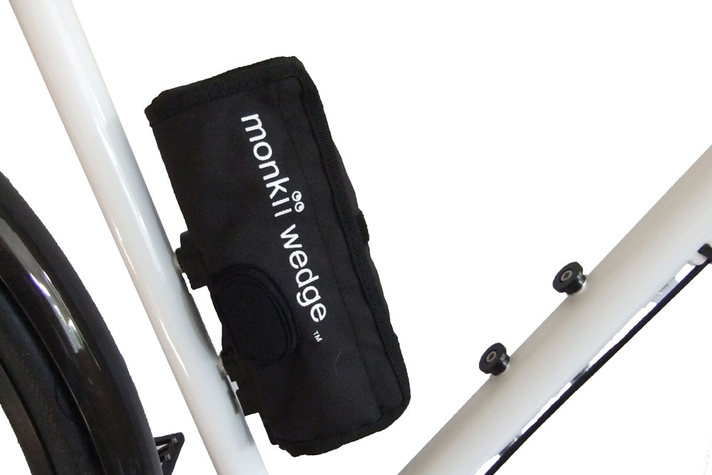 monkii V wedge frame bag / tool roll