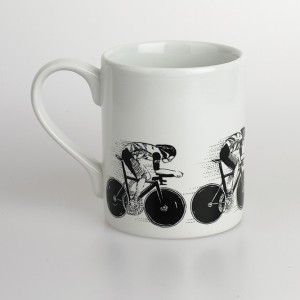 Hot Pursuit Bicycle Mug