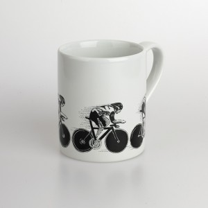 Hot Pursuit Bicycle Mug