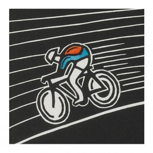 Ahoy There! Velodrome II Cycling Print by Hugh Ribbans