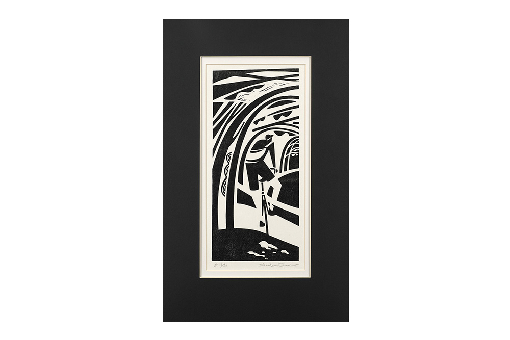 Shadow Dancer Cycling Print by Andrew Pavitt