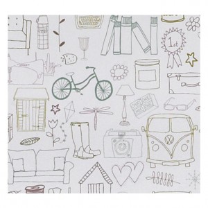 Cycle Touring Wrapping Paper