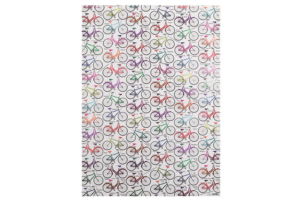 I Want to Ride my Bicycle Wrapping Paper